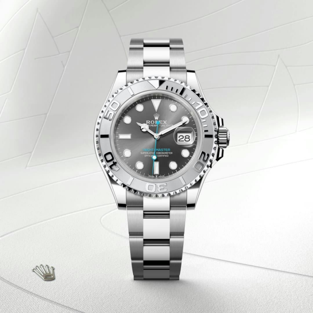 Rolex Yacht-Master 40 Oyster, 40 mm, Oystersteel and platinum