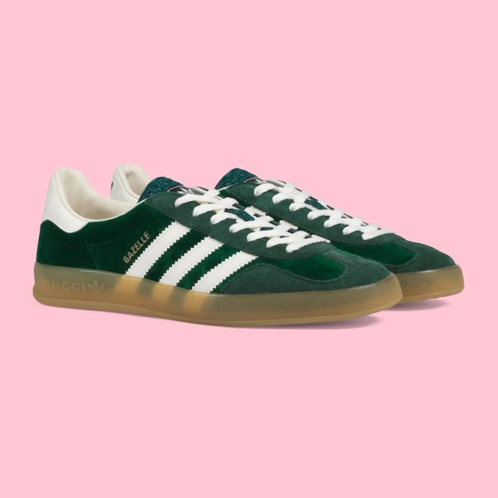 Adidas x Gucci Gazelle Green