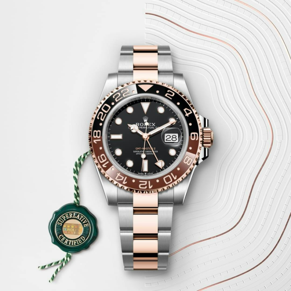 Rolex GMT-Master II Oyster, 40 mm, Oystersteel and Everose gold