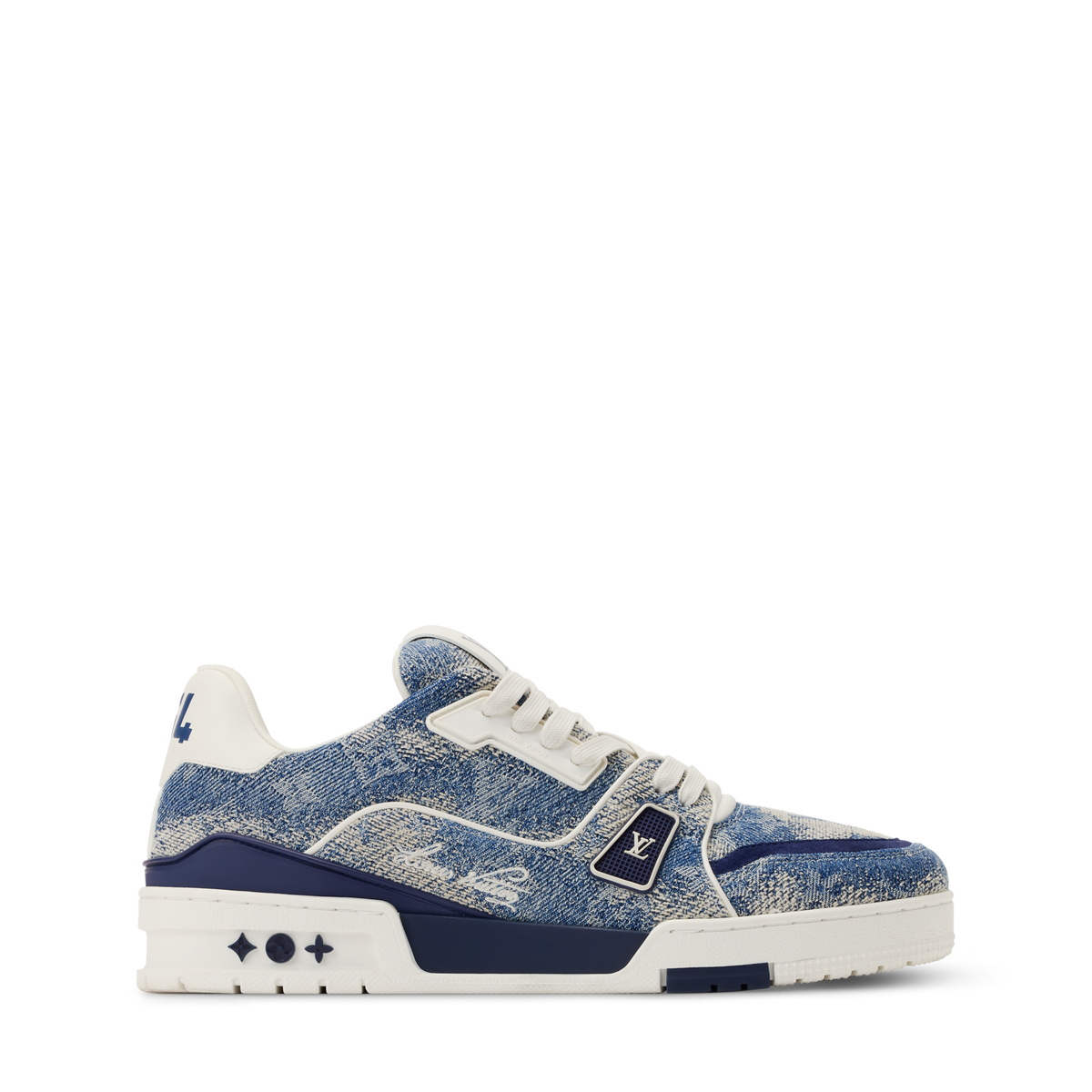 Louis Vuitton LV Trainer Blue #54 Limited