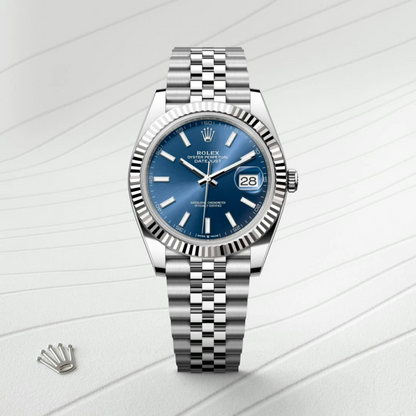 Rolex Datejust 41 Oyster, 41 mm, Oystersteel and white gold